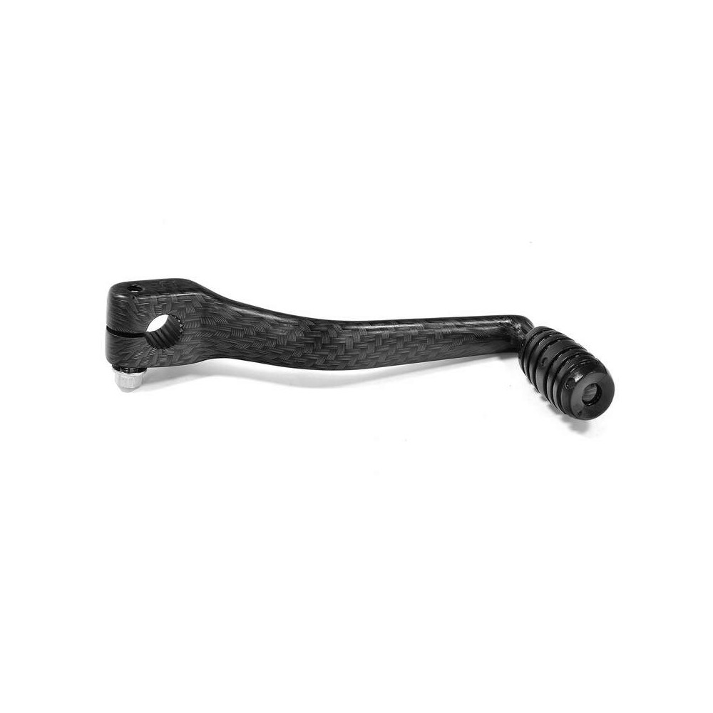 Sélecteur de vitesse V PARTS alu texture carbone Derbi